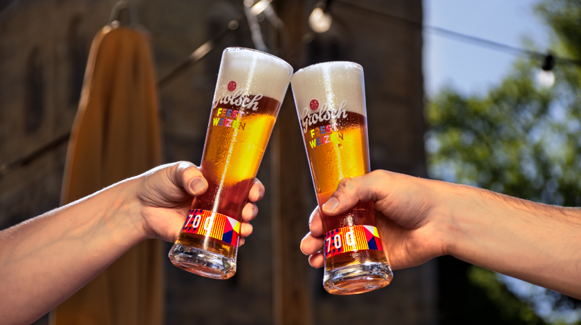 Grolsch Feestweizen proost